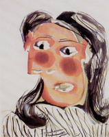 Pablo Picasso. Portrait of Dora Maar