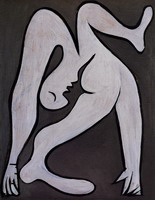 Pablo Picasso. Female acrobat, 1930