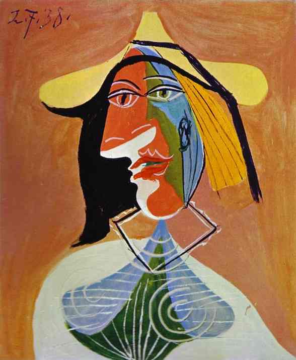 Pablo Picasso. Portrait of a Young Girl, 1938