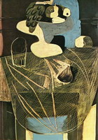 Pablo Picasso. Still life with fishing net