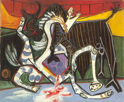 Pablo Picasso. Bullfight (Corrida), 1923