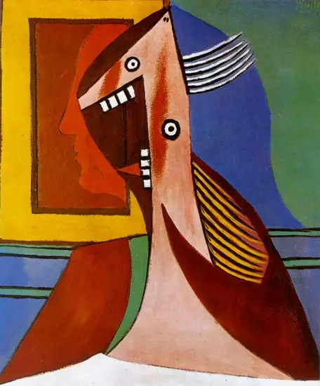 Pablo Picasso. Bust of woman portrait, 1929