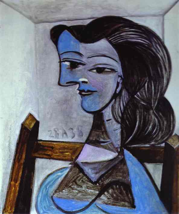 Pablo Picasso. nusch Eluard, 1938