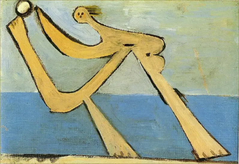 Pablo Picasso. Bather, 1928
