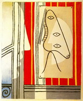 Pablo Picasso. Figure and profile