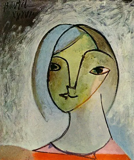Pablo Picasso. Female bust, 1929
