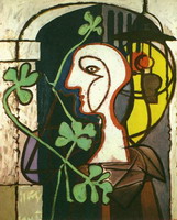Pablo Picasso. The lamp