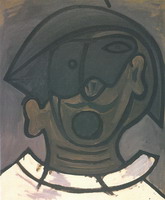 Pablo Picasso. Harlequin