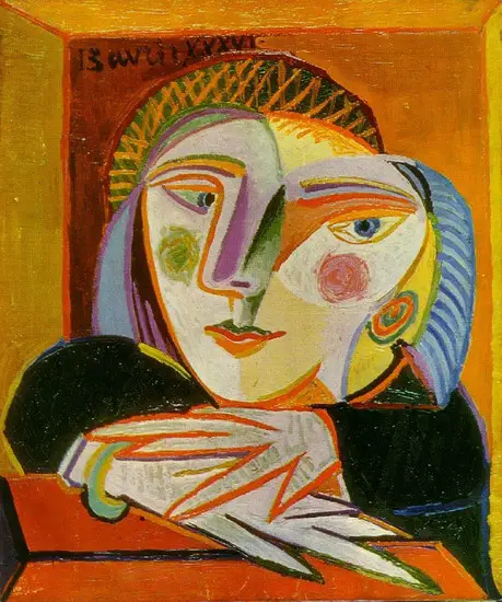 Pablo Picasso. Woman at the window (Marie-Therese), 1936