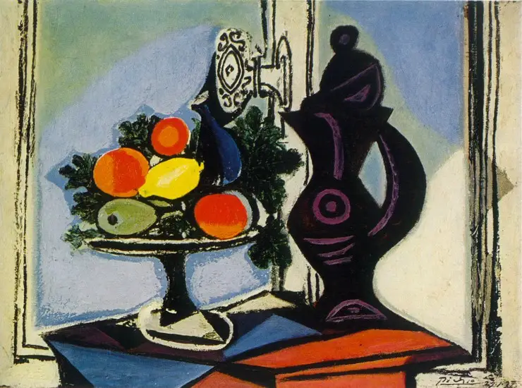 Pablo Picasso. Still life with pitcher, 1937