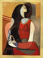 Pablo Picasso. Seated Woman, 1937
