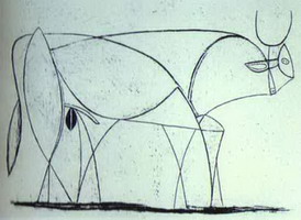 Pablo Picasso. The Bull. State IX, 1946