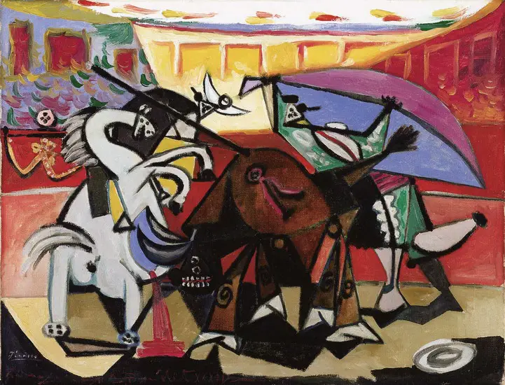 Pablo Picasso. bullfight, 1934