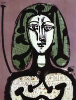 Pablo Picasso. Woman with Green Hair