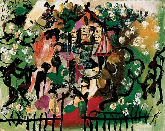 Pablo Picasso. Landscape, 1928