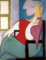 Pablo Picasso. Woman Sitting Near a Window (Femme Assise Pres d'une Fenetre)