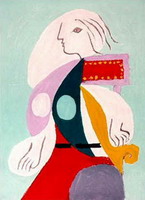Pablo Picasso. Portrait of Marie-Therese Walter, 1939