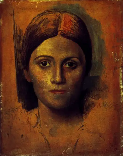 Pablo Picasso. Portrait of Olga Khokhlova, 1918