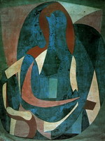 Pablo Picasso. Woman sitting in an armchair, 1923