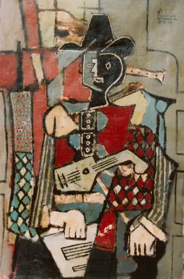 Pablo Picasso. Arlequin1, 1917