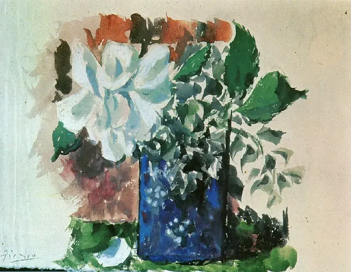 Pablo Picasso. Flowers, 1920