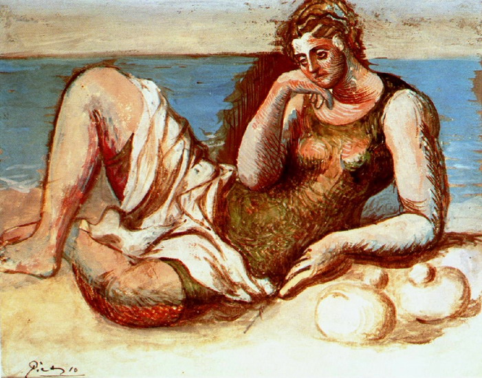 Pablo Picasso. Bather, 1908
