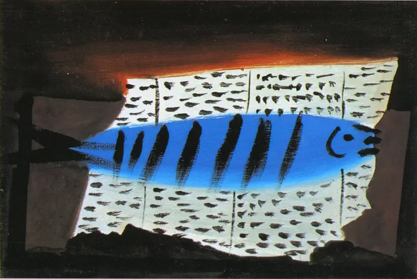Pablo Picasso. Fish, 1922