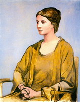 Pablo Picasso. Portrait of Olga, 1921