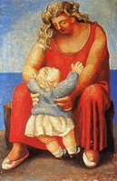 Pablo Picasso. Mother and Child, 1921