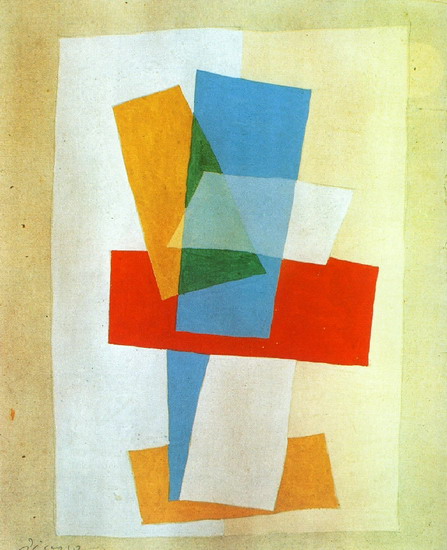 Pablo Picasso. Composition I, 1920