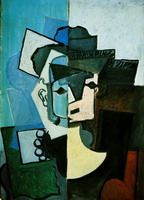 Pablo Picasso. Visage de femme