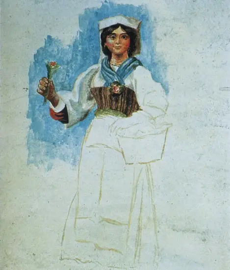 Pablo Picasso. Woman, 1917