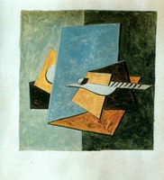 Pablo Picasso. Guitar, 1912