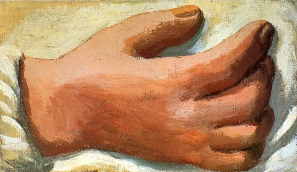 Pablo Picasso. hand, 1920