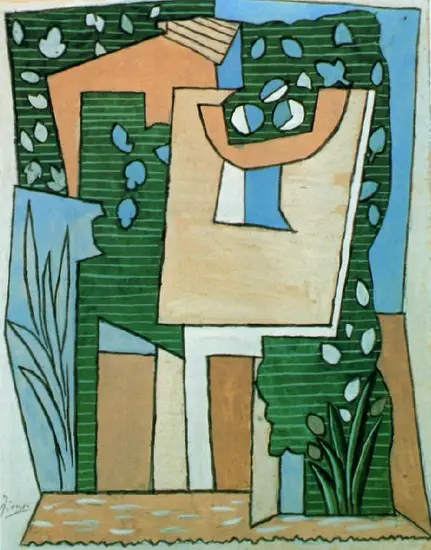Pablo Picasso. The fruit bowl, 1910
