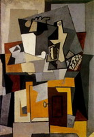 Pablo Picasso. Still life with a key, 1920