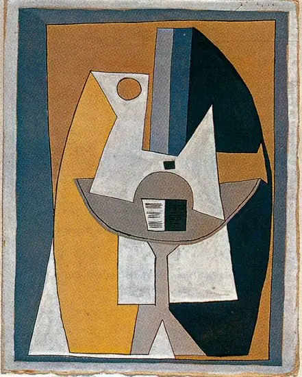 Pablo Picasso. Score on a Pedestal, 1920