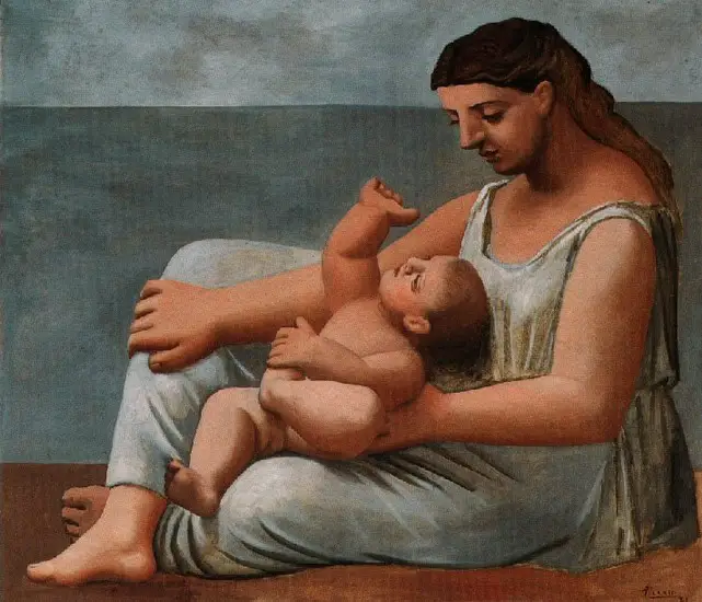 Pablo Picasso. Mother and Child, 1921