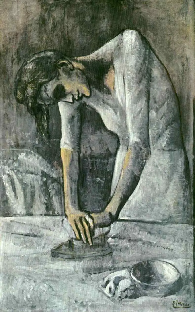 Pablo Picasso. Woman Ironing, 1904