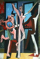 Pablo Picasso. The Three Dancers, 1925