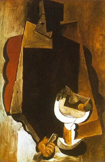 Pablo Picasso. People in compotier, 1917