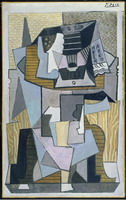 Pablo Picasso. The pedestal