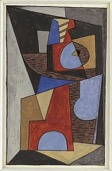 Pablo Picasso. Cubist Composition, 1910