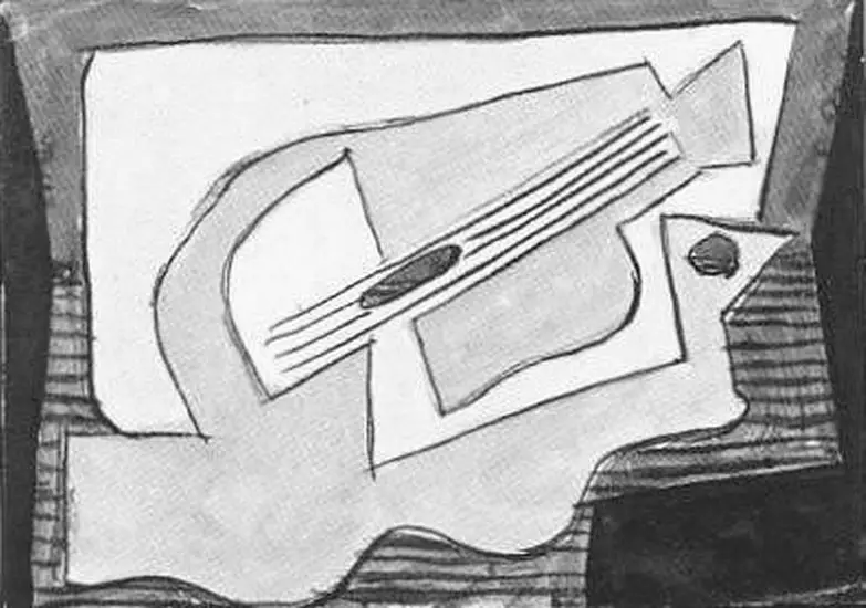 Pablo Picasso. Guitar, 1920