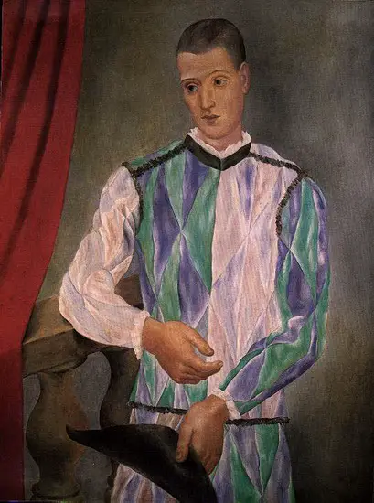 Pablo Picasso. Arlequin, 1918