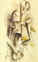 Pablo Picasso. Violiniste