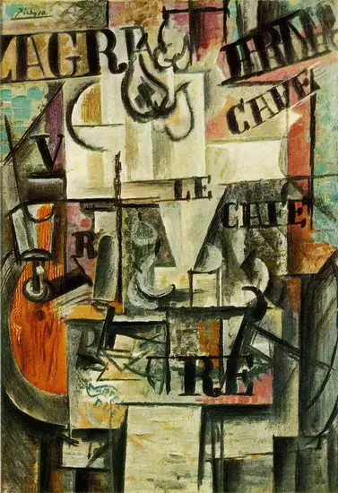 Pablo Picasso. Compotier, 1917