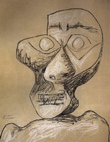 Pablo Picasso. Head [Self Portrait]