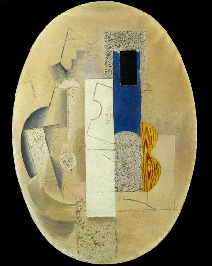 Pablo Picasso. Violon et guitare, 1913