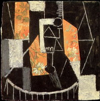 Pablo Picasso. Glass on a pedestal